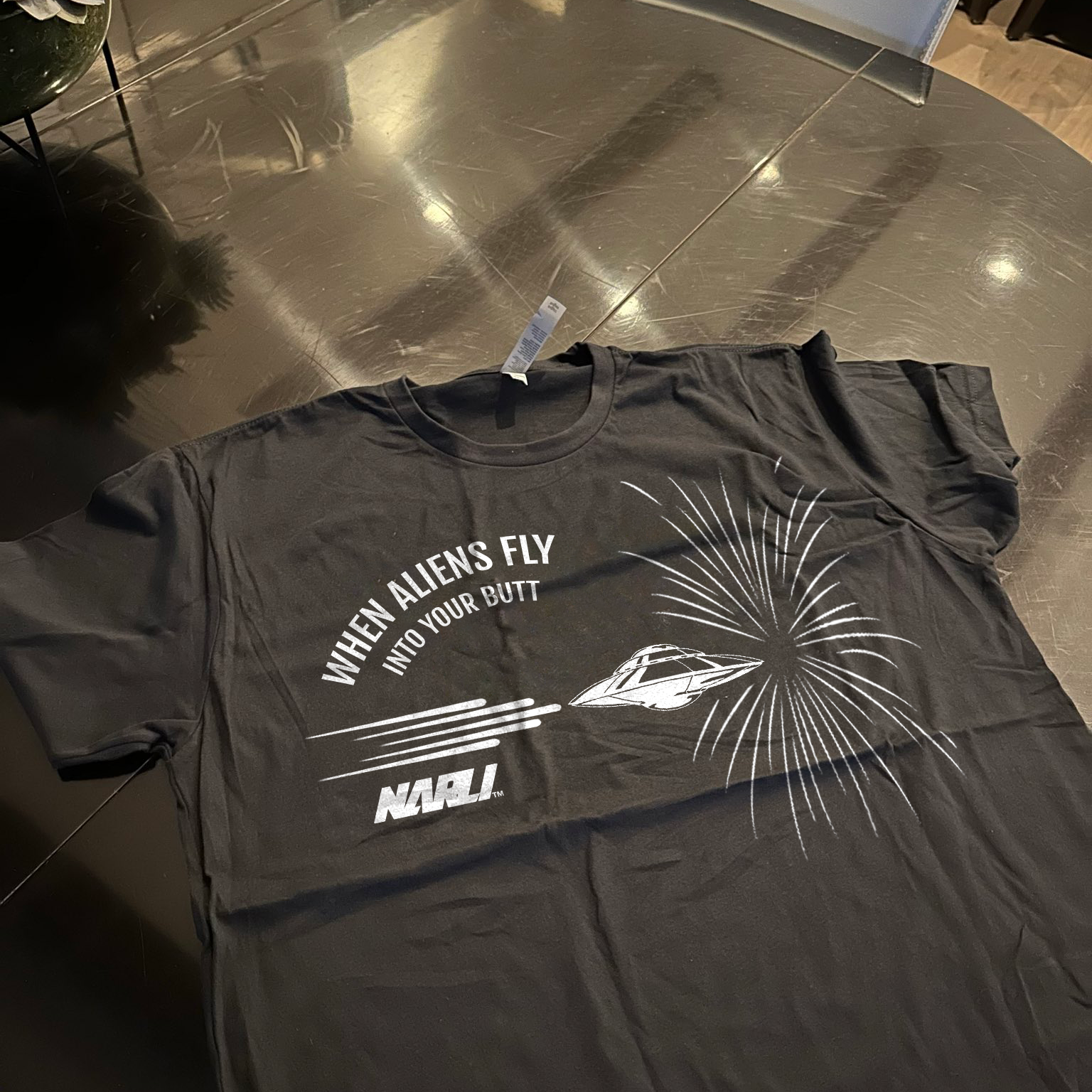 When Aliens Fly into Your Butt